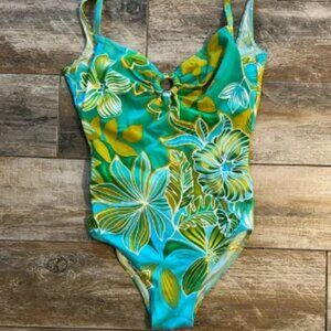 ROIDAL TROPICAL ONE PIECE SWIM size 10